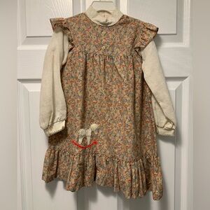 Little Girl’s Dress, Ruth of Carolina,Size 5, pony appliqué
